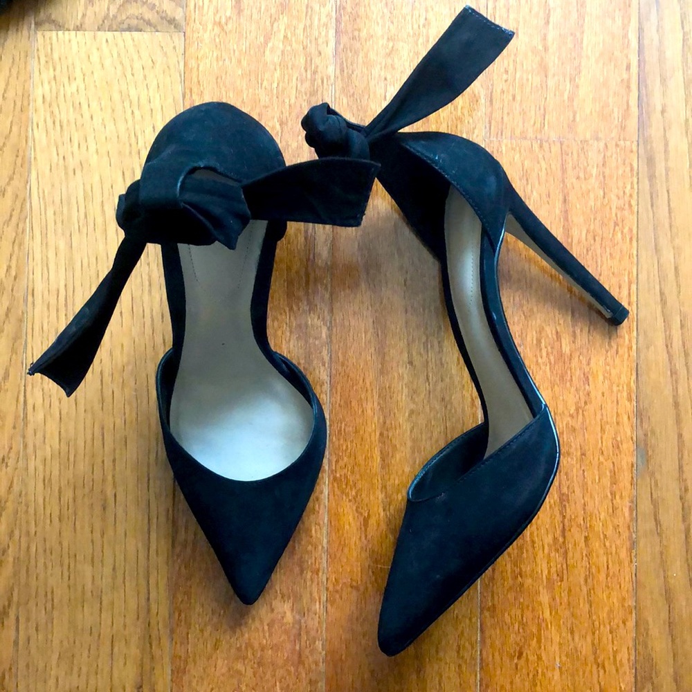Black Heel Shoes Size 8